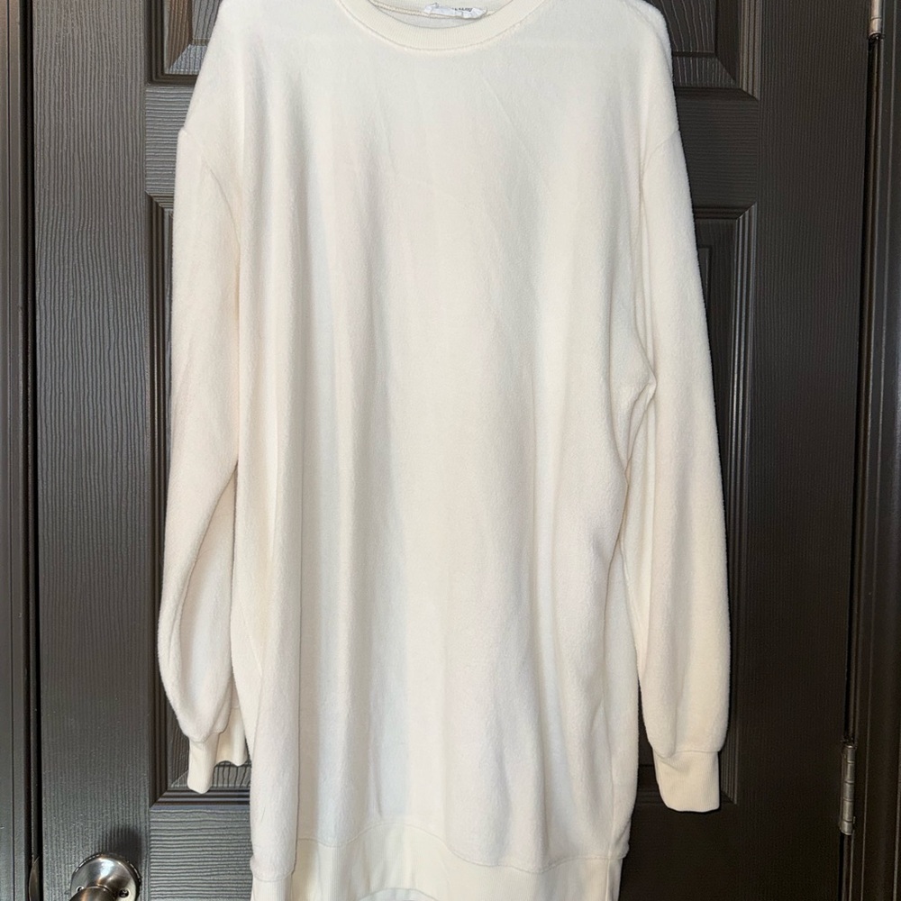 Cream Sweater dress